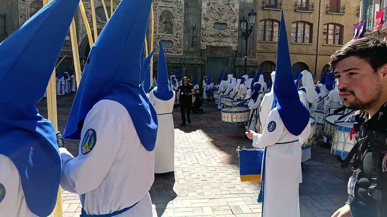 Cofradía de la Entrada de Jesús en Jerusalén Semana Santa Zaragoza 2025.
