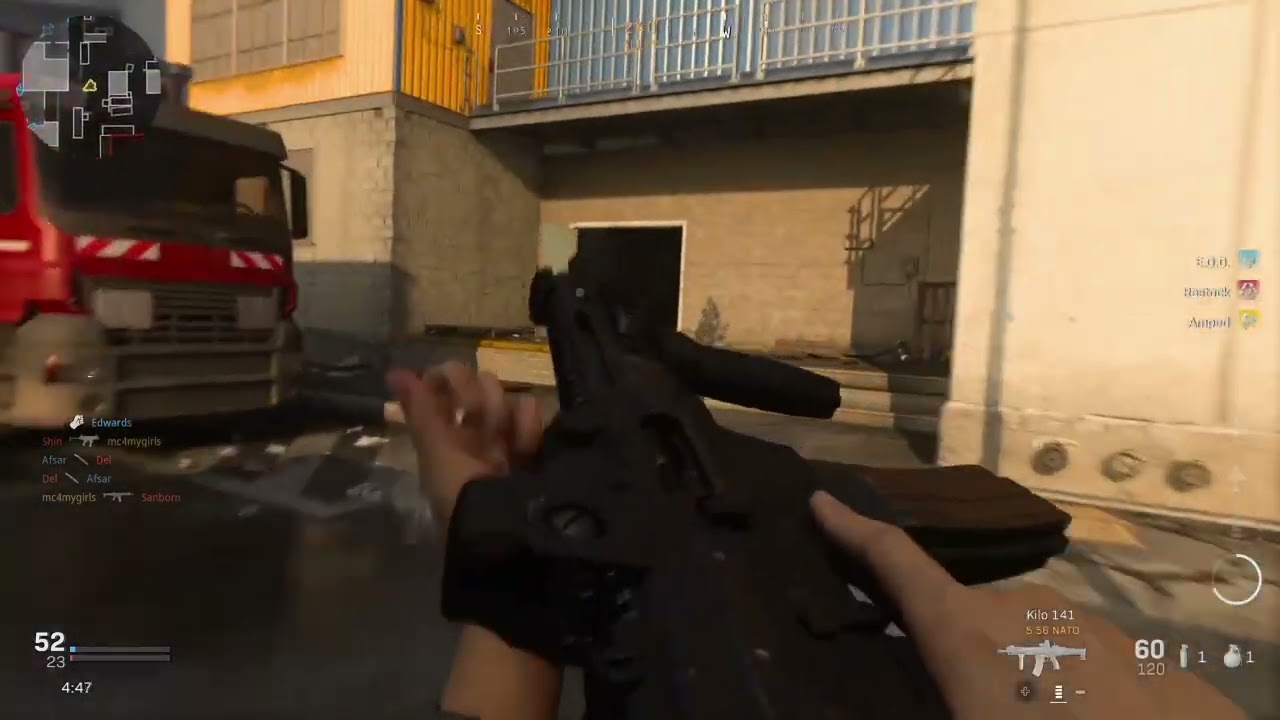 Cod mw1, offline match,