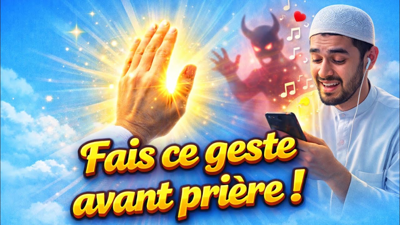 Fais ce geste avant la prière : le diable ne pourra plus te distraire| ISLAM 
