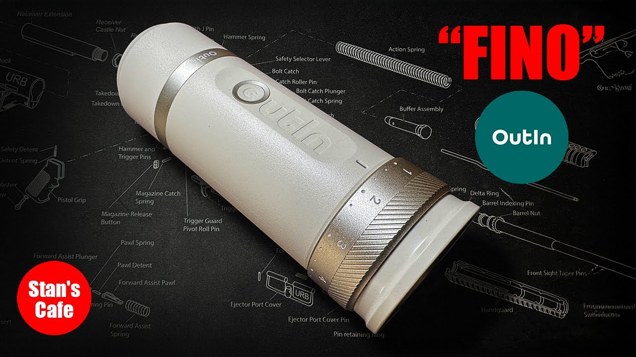 Outin Fino Portable Coffee Grinder / The Best Portable Coffee Grinder !!