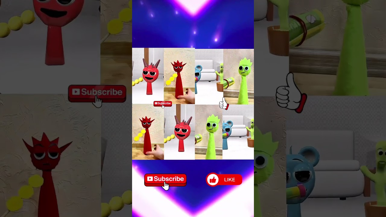 A E I O. Video parody @junikoo #sprunki #incrediboxsprunki #animation