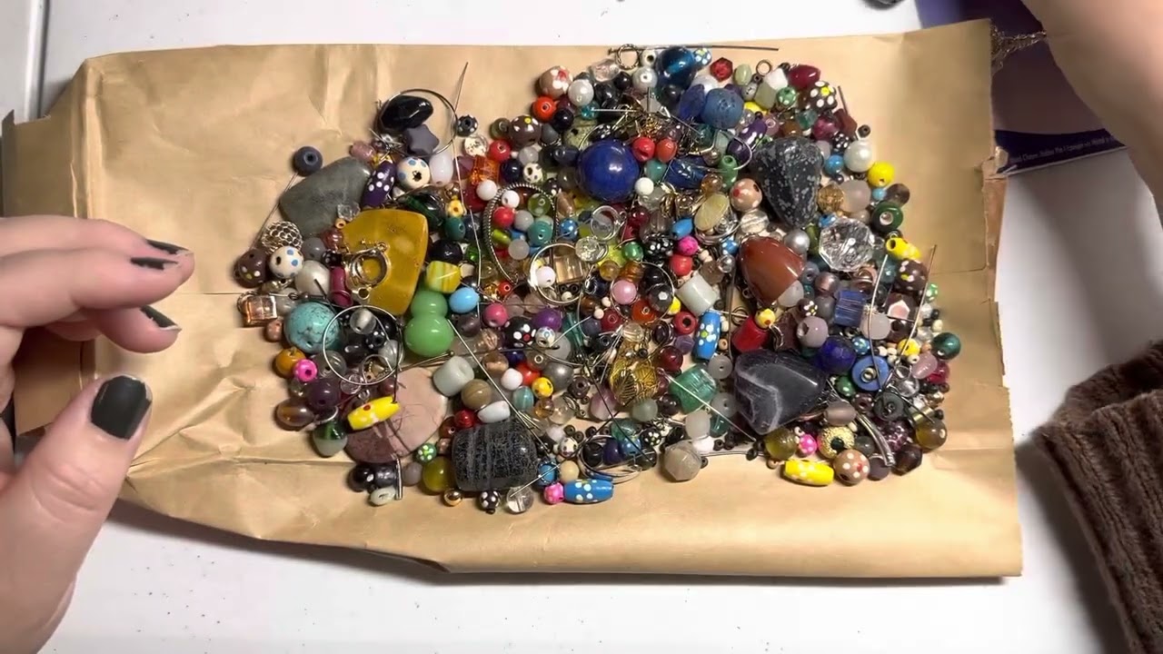 Opening the “Boss’ Bead Bag” from Fire Mountain Gems - Choctaw Clover