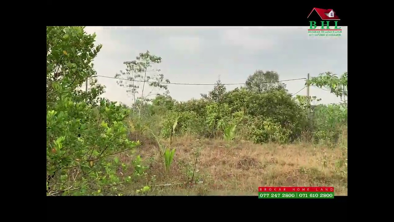 Land for sale in Homagama | හෝමගම ඉඩමක් විකිණීමට ඇත | Brokar Home Land
