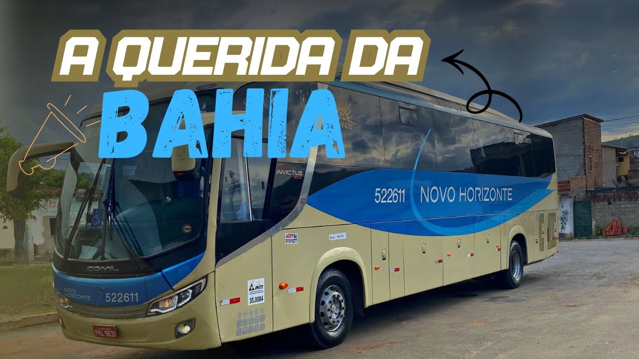 UMA AVENTURA na BAHIA com a NOVO HORIZONTE! viajei na LINHA: VITÓRIA DA CONQUISTA para PORTO SEGURO 