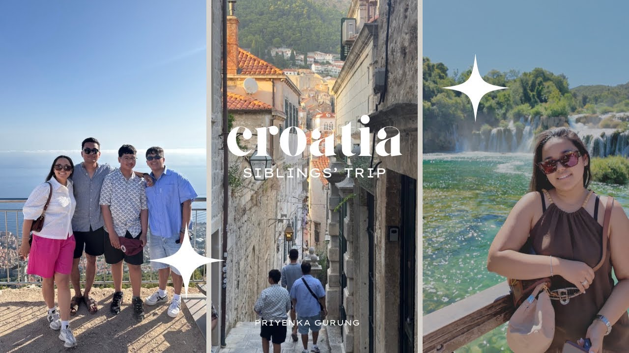 Siblings’ trip to Croatia 🇭🇷