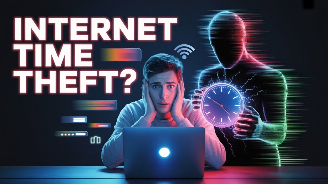 Internet Time Theft Explained | Hidden Cyber Security Threat You Must Know