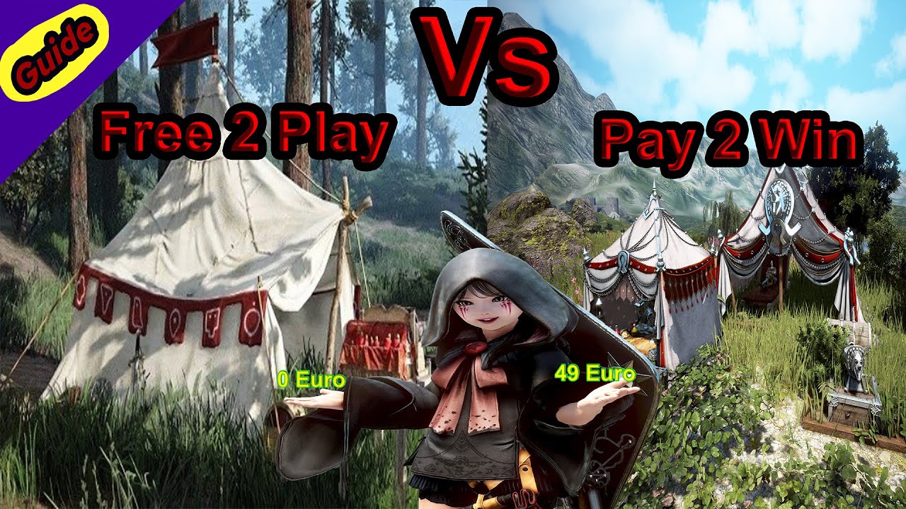 Black Desert Tutorial 2024 | Zelt Guide | Lohnt sich die Free Version? | Deutsch