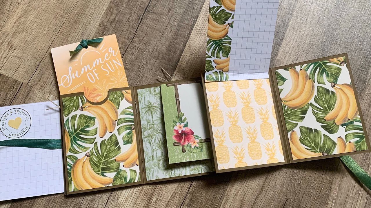 Tutorial: Pocket-Mini Album aus einem 12