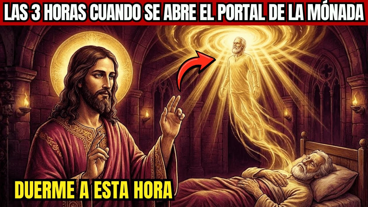 Jesús Reveló Las 3 Horas Sagradas Cuando El Portal De La Mónada Se Abre   Duerme A Esta Hora