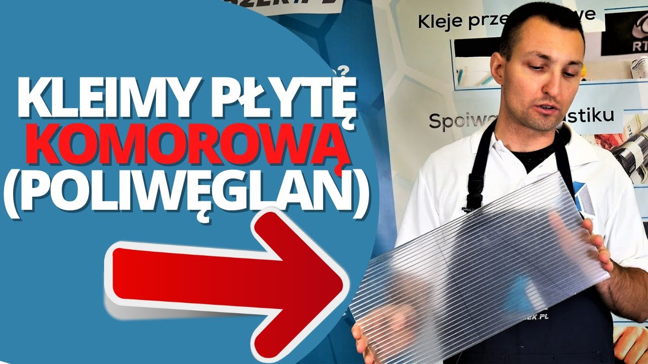 Poliwęglan komorowy - klejenie i doszczelnianie
