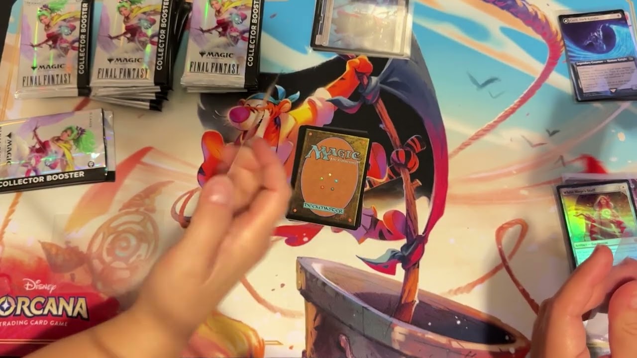 MTG Magic The Gathering Final Fantasy Collector Booster Box Opening