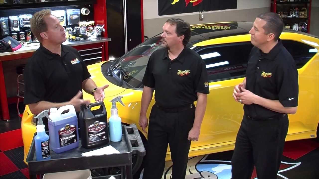 How to use Meguiar's D114 & D115 Rinse Free Express Wash