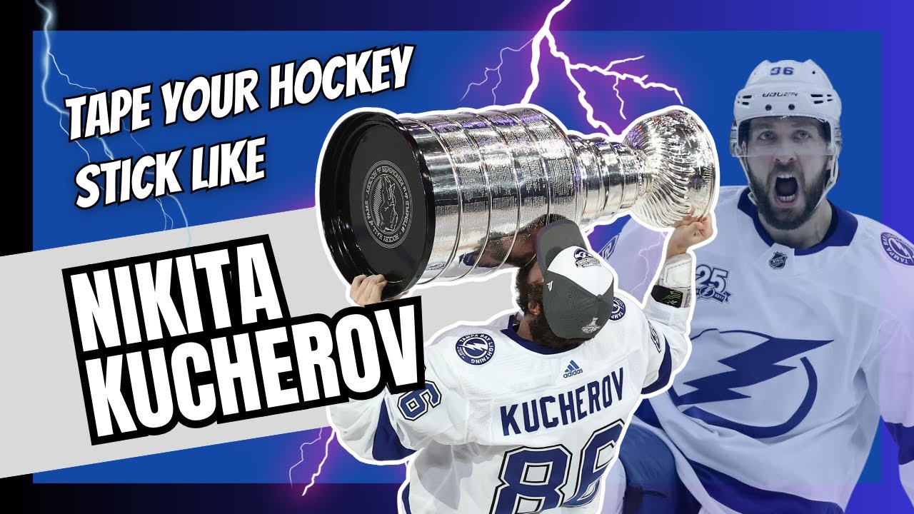 TAPE YOUR HOCKEY STICK LIKE NIKITA KUCHEROV (how to tape a P28 toe curve)
