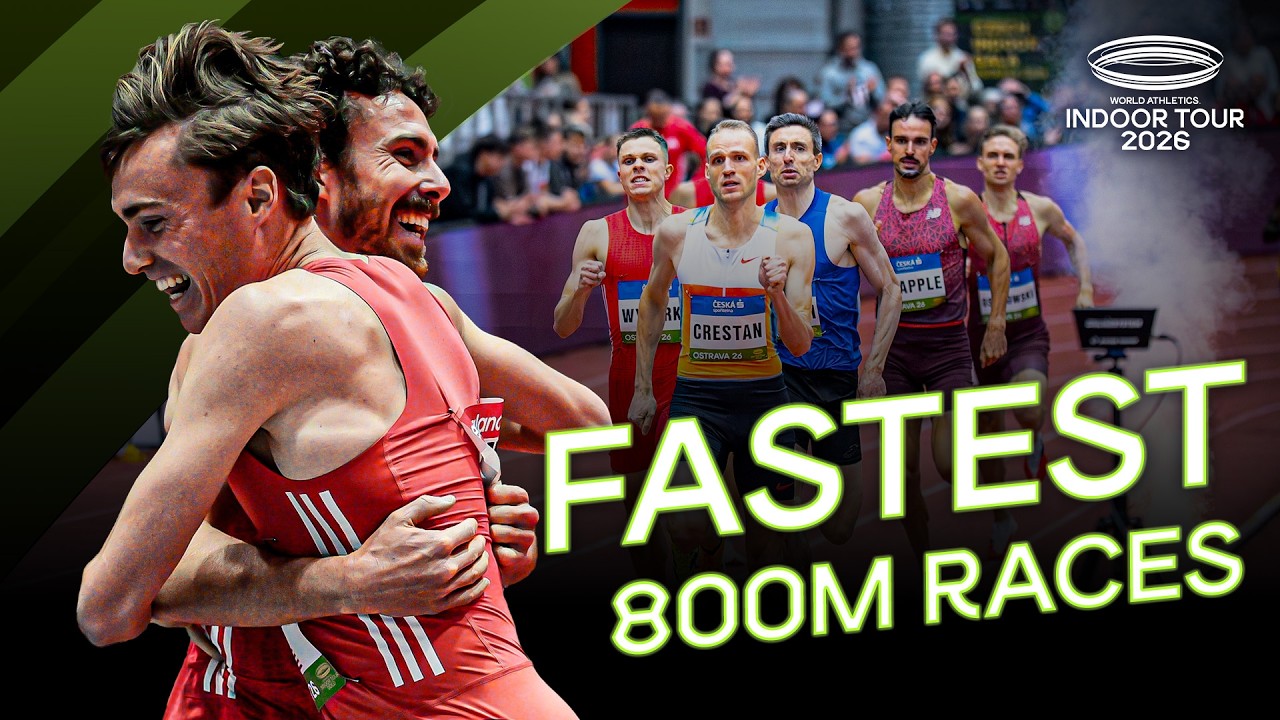Josh Hoey's world record tops best of the men's 800m | World Indoor Tour Gold 26