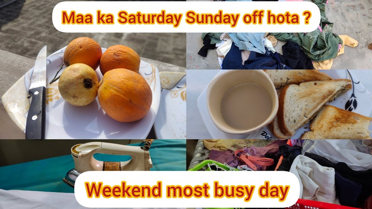 Maa ki pora hafta duty Hoti h Kam ki#weekend goals #nandbhabhivlogs 