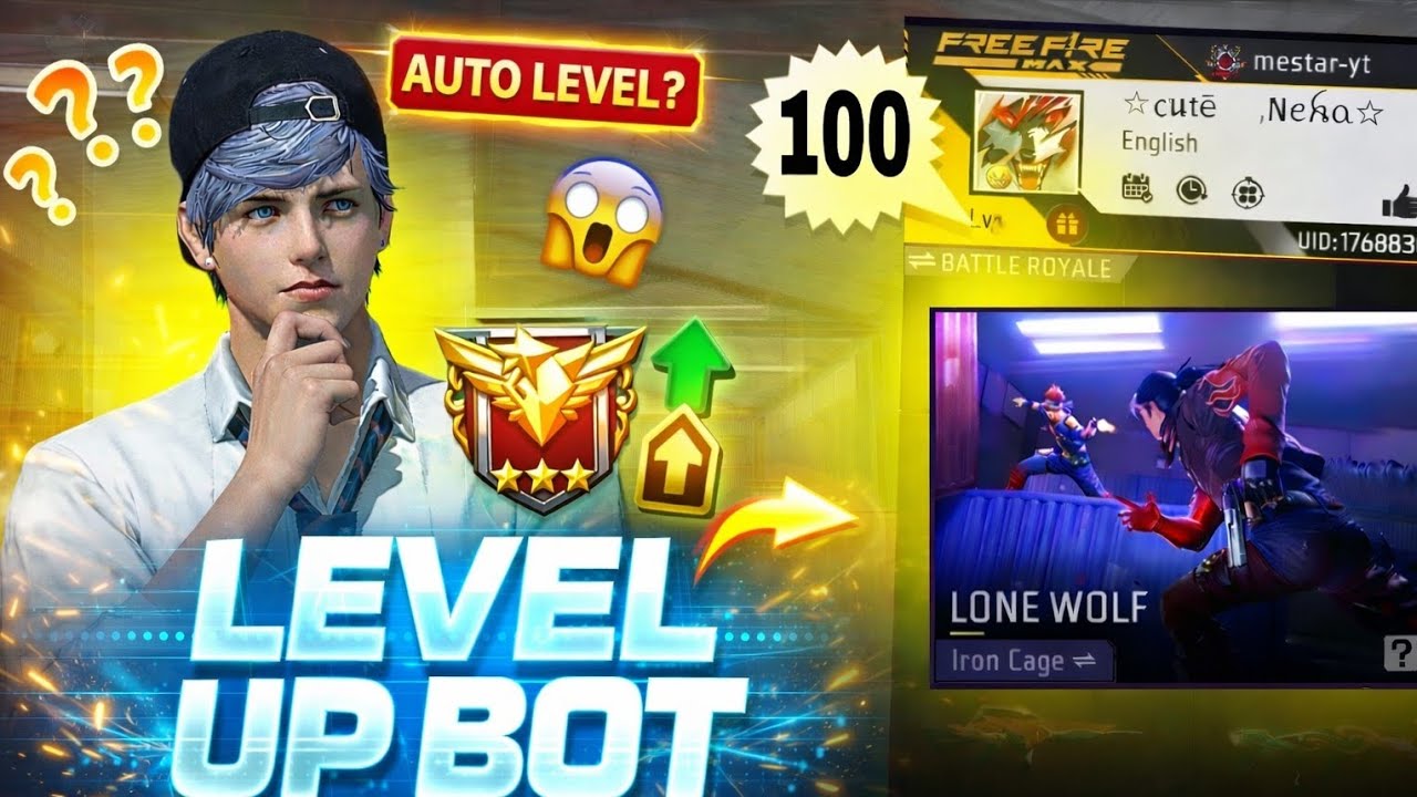 🔥 How To Level Up FAST Using a Bot in Free Fire! (Easy Trick)