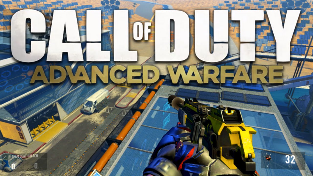 Advanced Warfare - SOLO Solar Sky Barrier and Out of Map! (EASY FOR INFECTED!)