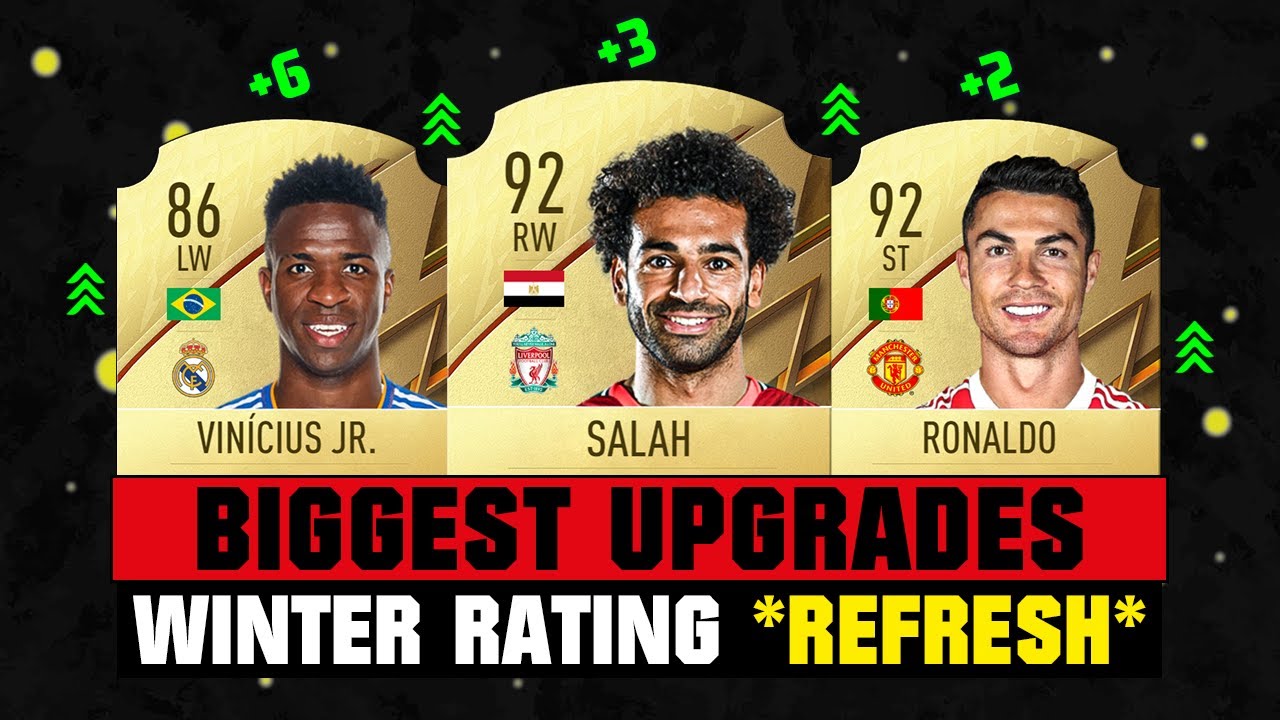 FIFA 22 | BIGGEST WINTER UPGRADES! 😱🔥 ft. Salah, Ronaldo, Vinicius...