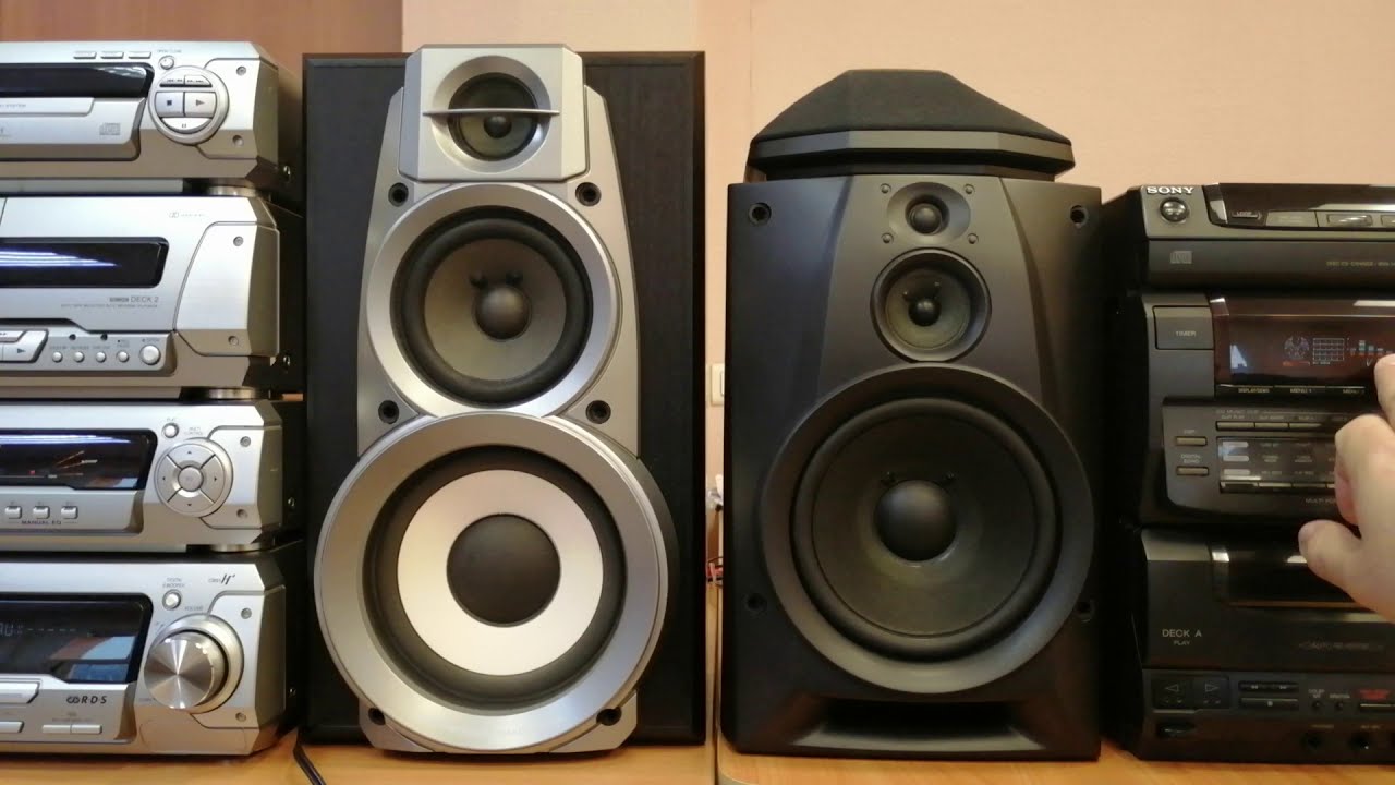 Technics SA-EH590 vs. Sony HCD-H881 sound test