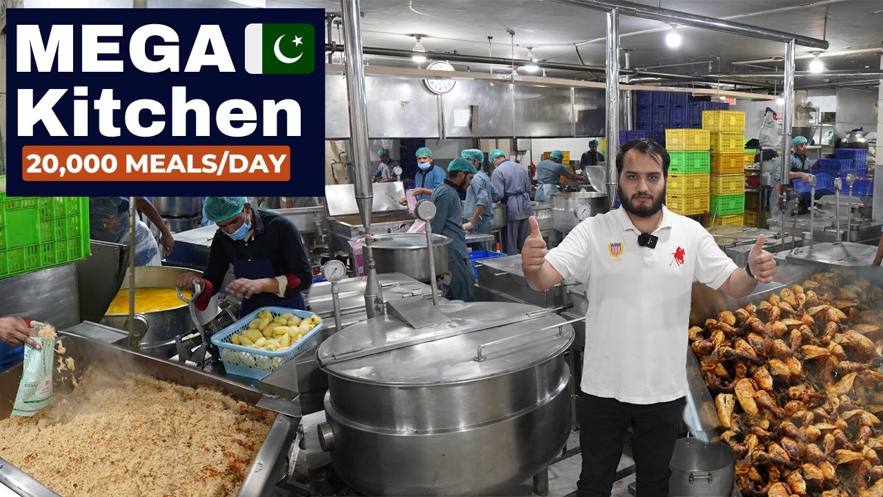 Fully Automatic Mega Kitchen of Pakistan | Biggest Commercial Kitchen | 20,000 meals/day