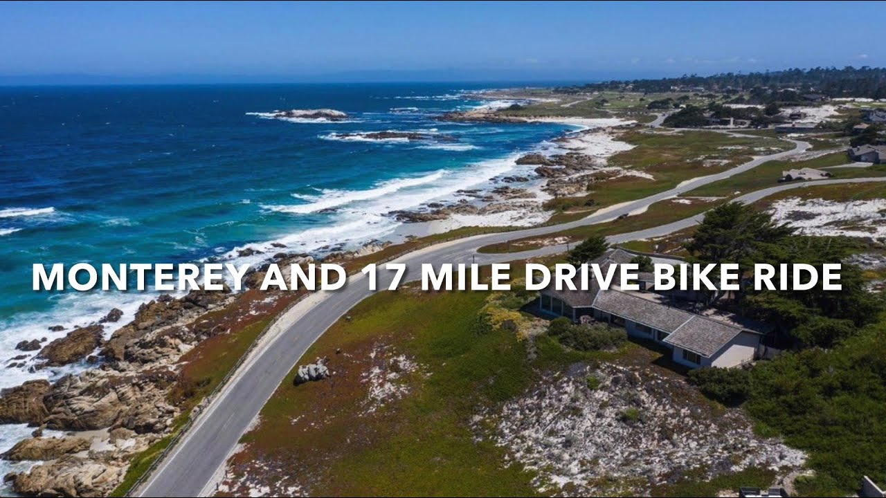 Biking Monterey California and 17 mile drive