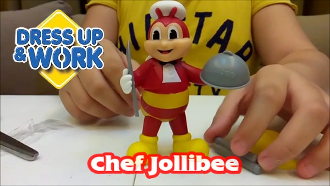 Up close 2017 Jollibee Jolly dress up and work: Jollibee