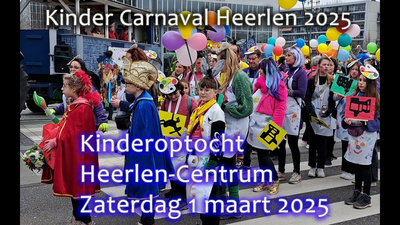 Kinderoptocht Heerlen-Centrum 01-03-2025/