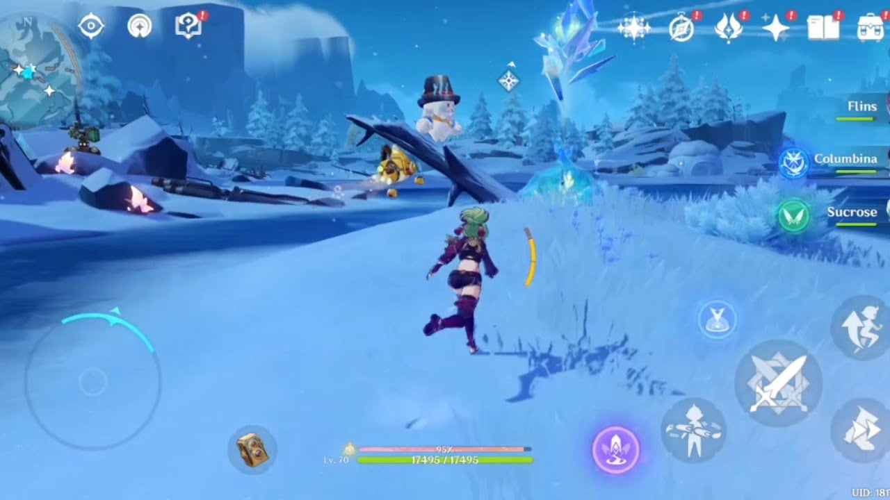 3 Jack Frost Friends Hiding In The Train Puzzle Challenge Guide [ Genshin Impact 7.0 ]