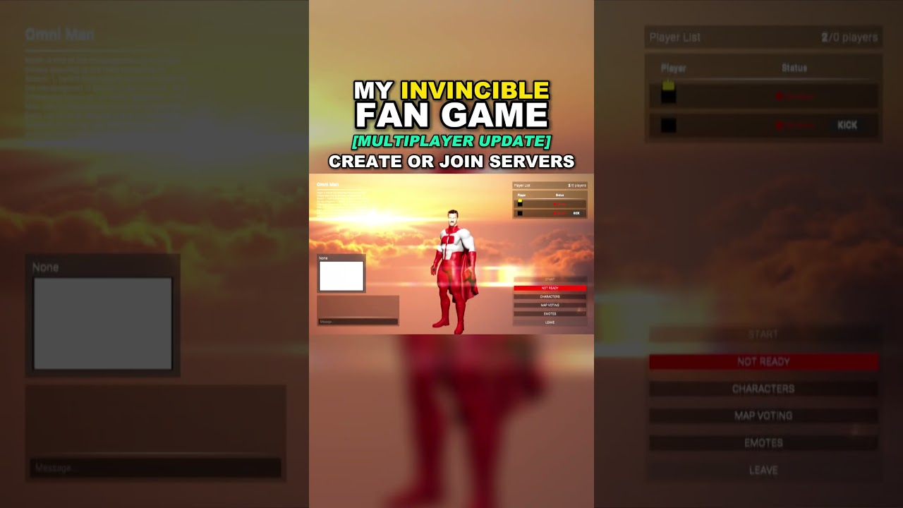 Swammys INVINCIBLE Fan Game MULTIPLAYER Update!