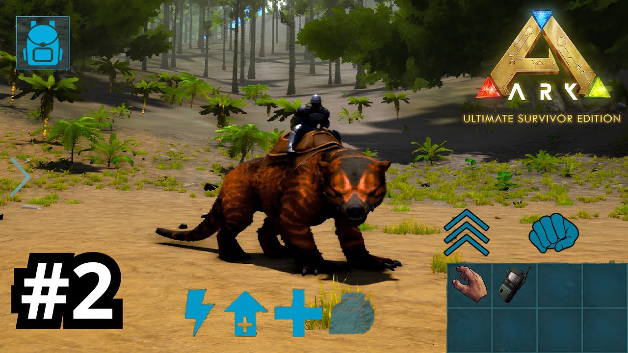 Укрощение тилаколея и новая база | Сезон 1, эпизод 2 | Ark Mobile Ultimate Edition