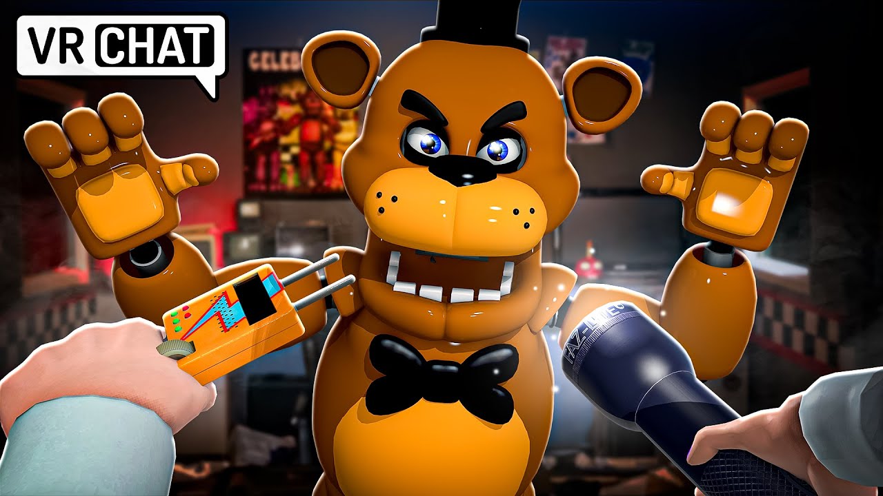 Freddy Fazbear is a VILLAIN!? in VRCHAT