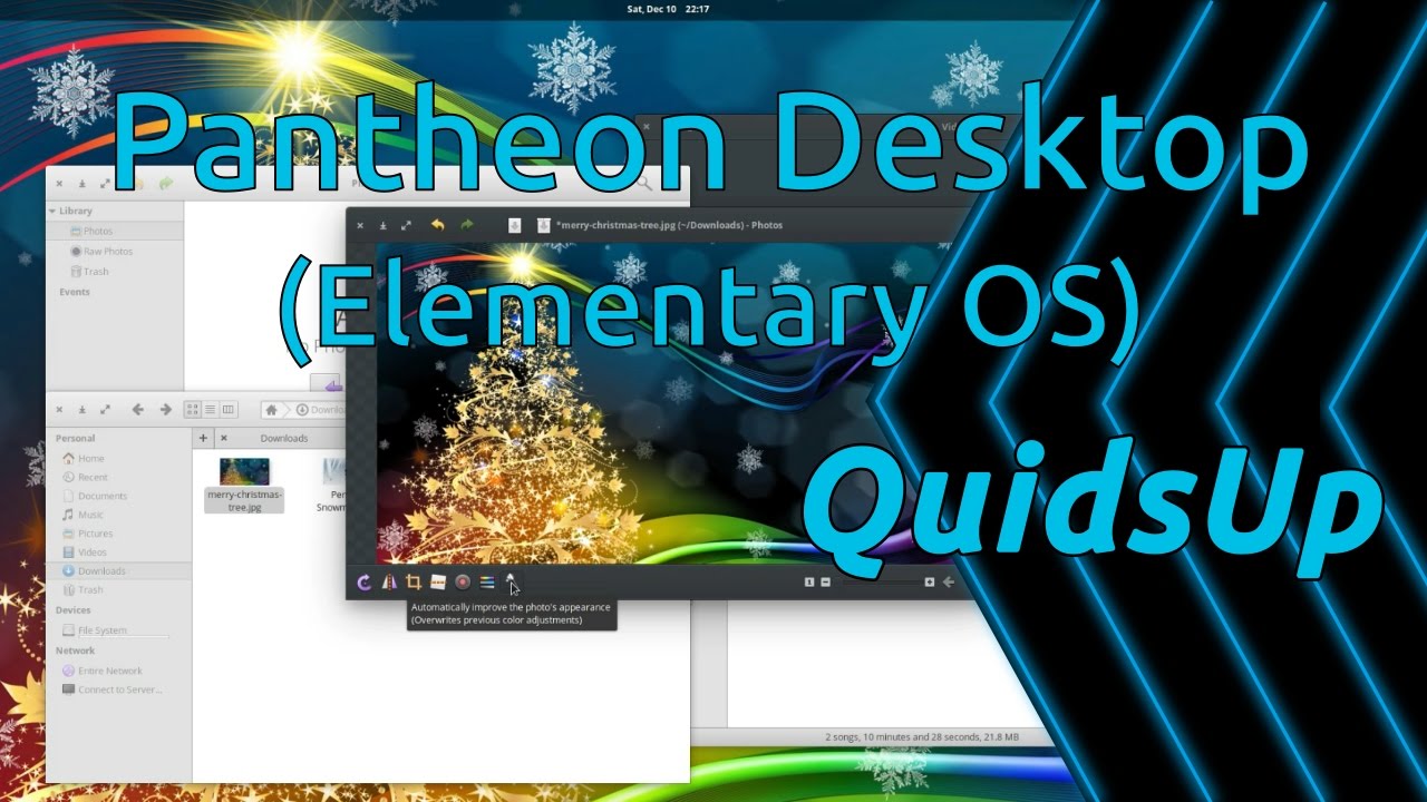 Desktop December - Pantheon Desktop from Elementary OS