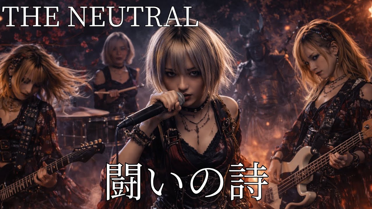 闘いの詩 / THE NEUTRAL　ギャル達がバンド組んでメタルロックでカバーしてみた【AIGirls Rock Band Metal Cover】