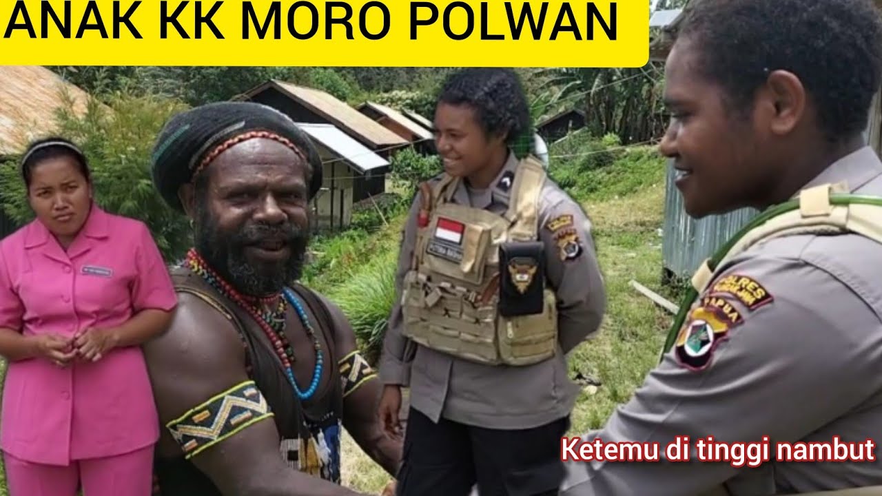 PART 221 : BHAYANGKARI TANGGUH!!! ANAK KK MORO POLWAN CANTIK