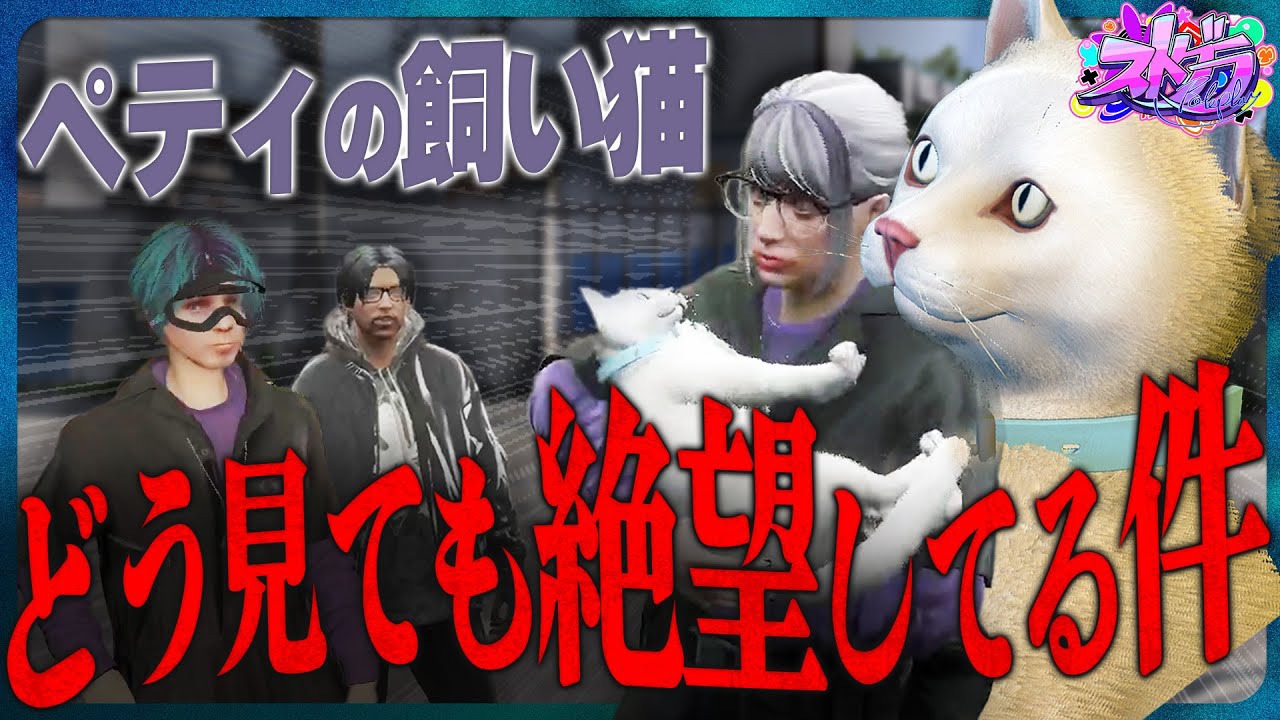【ストグラ】絶望した猫を飼う羽山ペティに爆笑する大川＆よすみのかど【よすみのかど切り抜き／猪狩翔太／ブロッコリー斎藤／SKE】