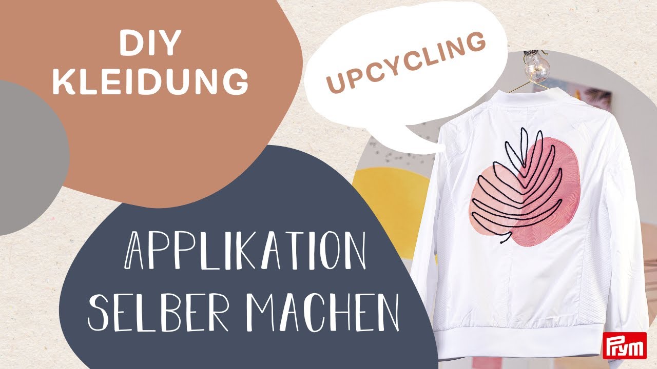DIY Applikationen - Kordelapplikation selber machen | Swantje von YesHoney x Prym