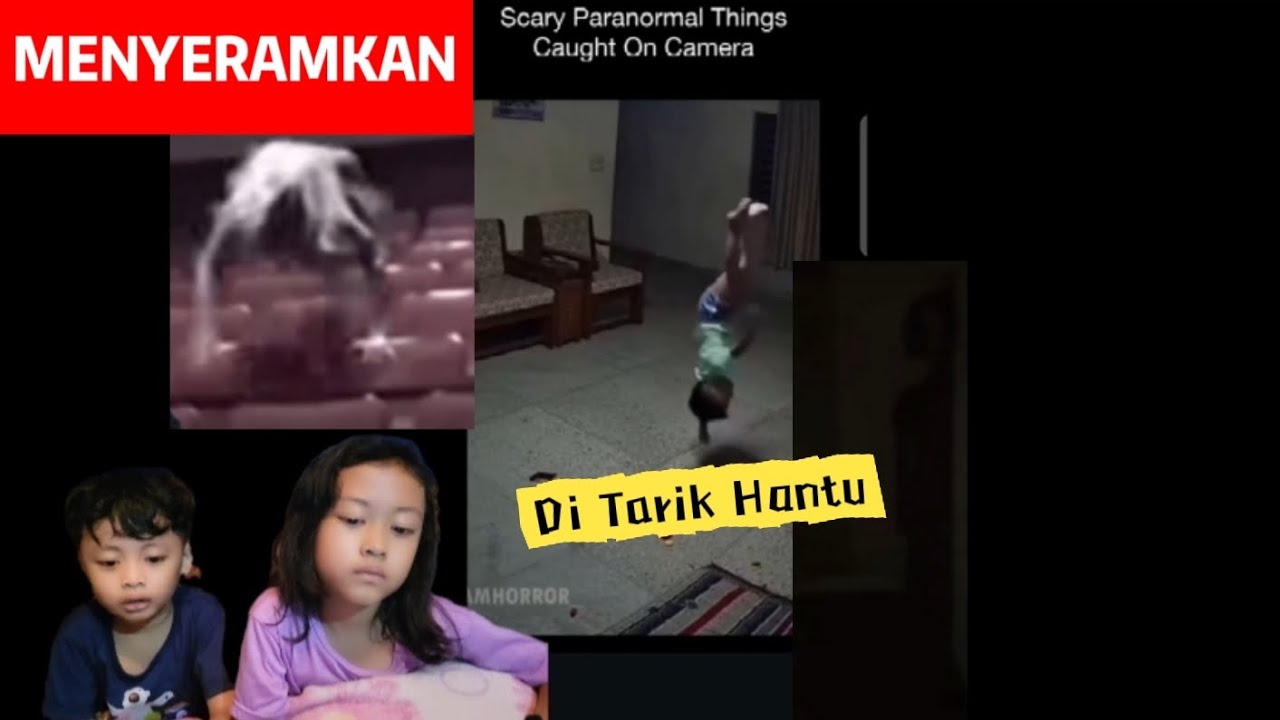 Reaction Hantu Mengerikan Bikin Merinding