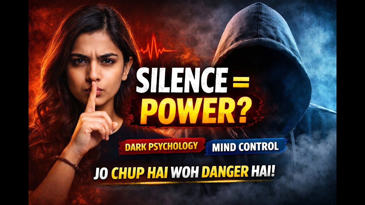 😱 Chup Rehna = Sabse Badi Power? | Psychology of Silence Exposed |  Silent Power | Stoicism