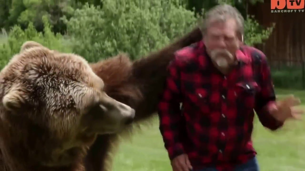 Doug Seus & Bart the Bear