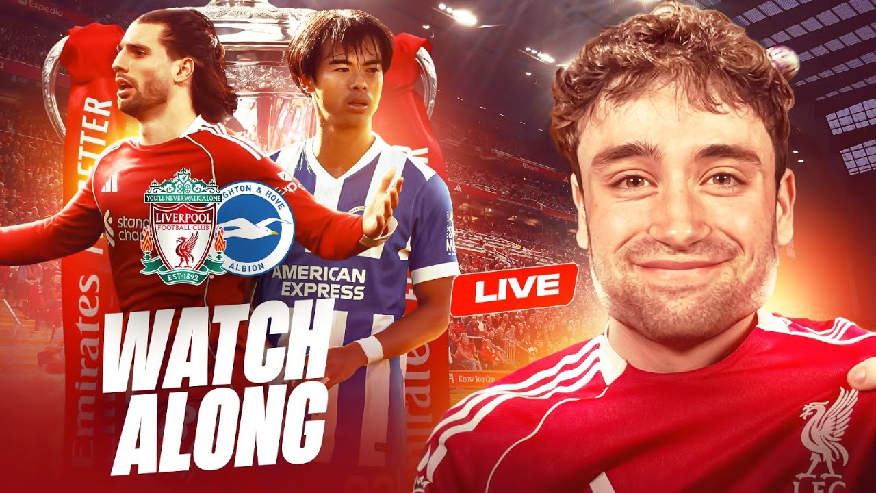 Liverpool vs Brighton LIVE WATCHALONG !