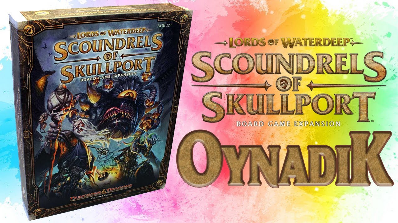 Lords of Waterdeep: Scoundrels of Skullport - Oyun Anlatımı ve Oynanış - Kutu Oyunu Falan
