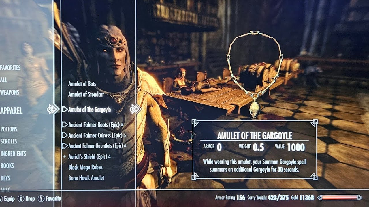 Skyrim Legendary Collector Series Episode 250 - Amulet of the Gargoyle 