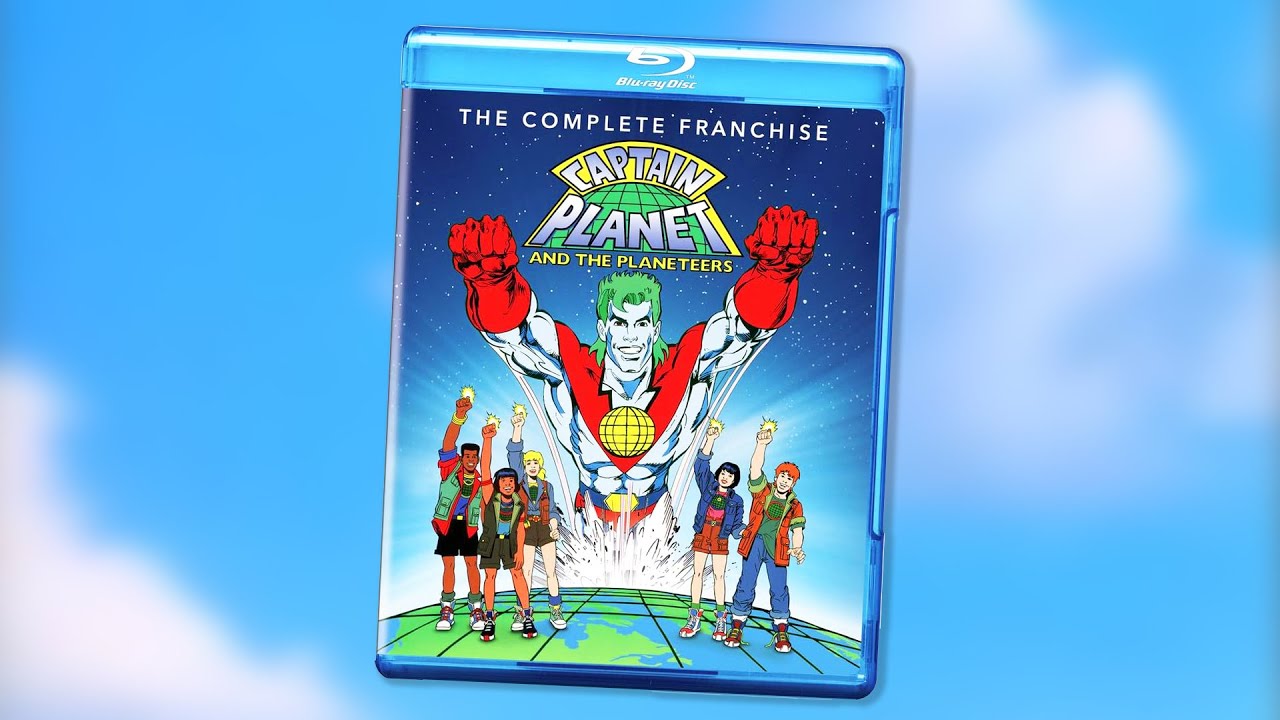Captain Planet Lands On Blu-ray! (Unboxing & Review)