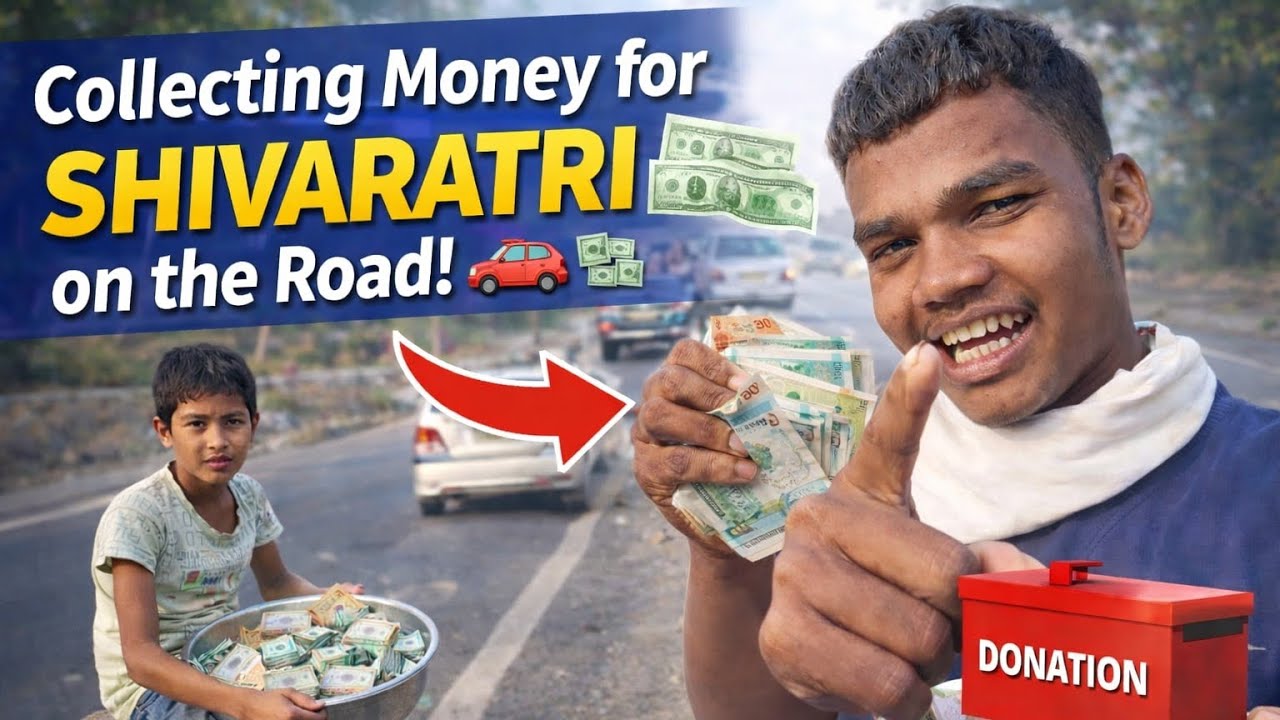 2 घंटे रोड में पैसा कलेक्शन चैलेंज 😲 | Real Life Challenge | Village Video