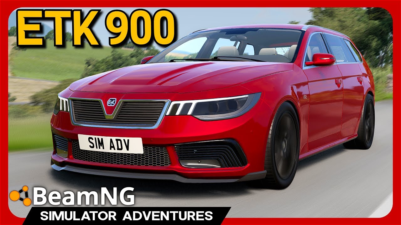BeamNG's FASTEST Luxury Car! - ETK 900 (New FREE Mod!)