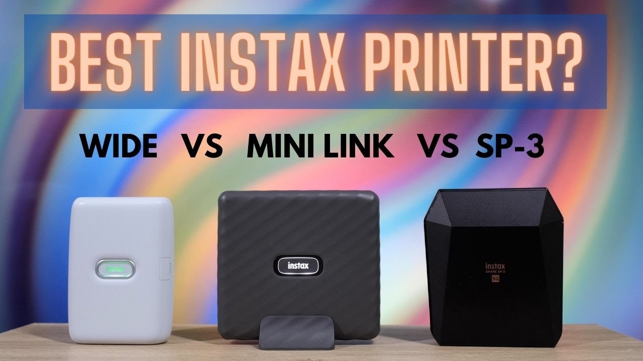 Сравнение принтеров Instax 2021 — посмотрите перед покупкой! Link Wide против Mini Link против SP-3