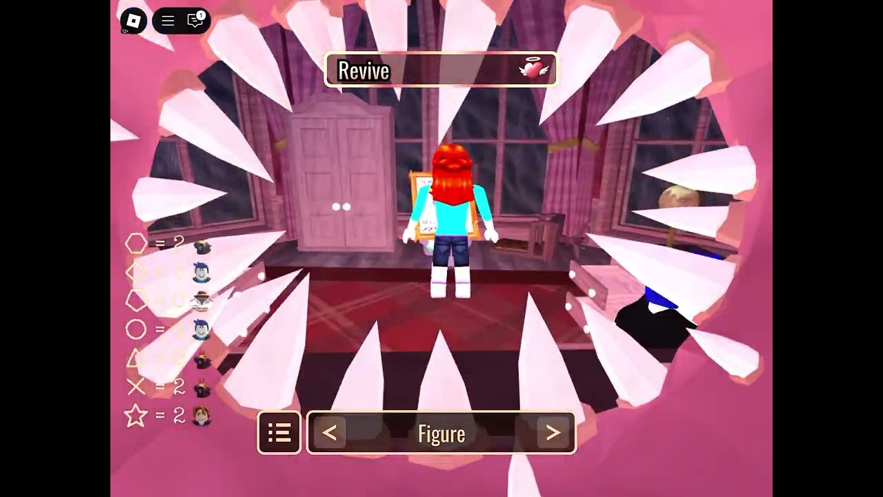 POV: you are FIGURE.( fake doors )