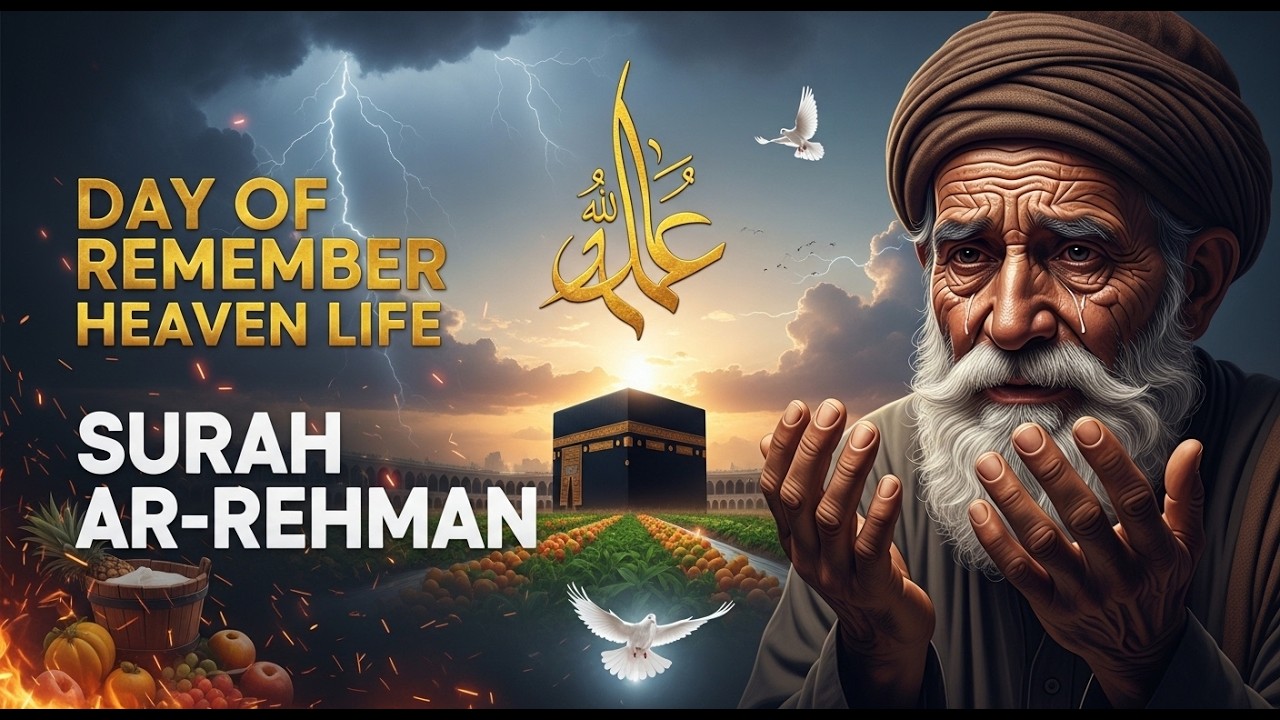 Surah ar rehman |  खून का रिश्ता वल्दियत से था | अल्लाह की नेमतो और बरकतों का शुक्र सूरह रहमान मे! 