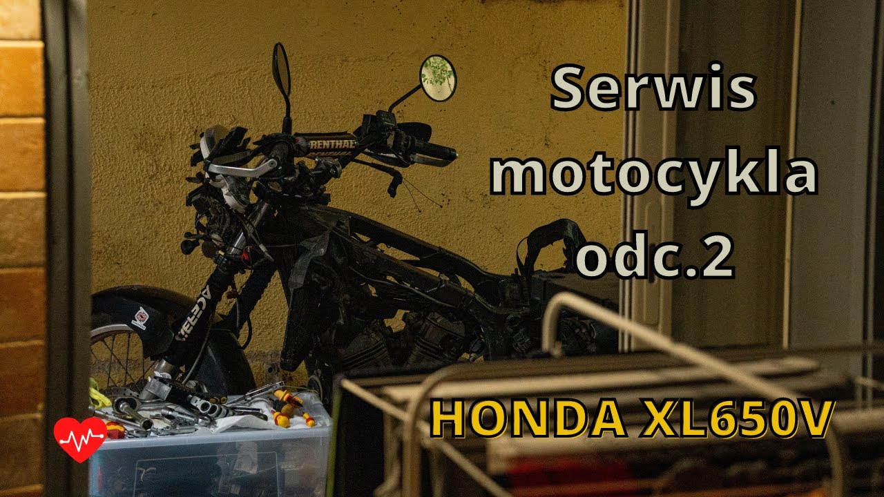 #35 HONDA XL650V TRANSALP - Duży serwis odc. 2