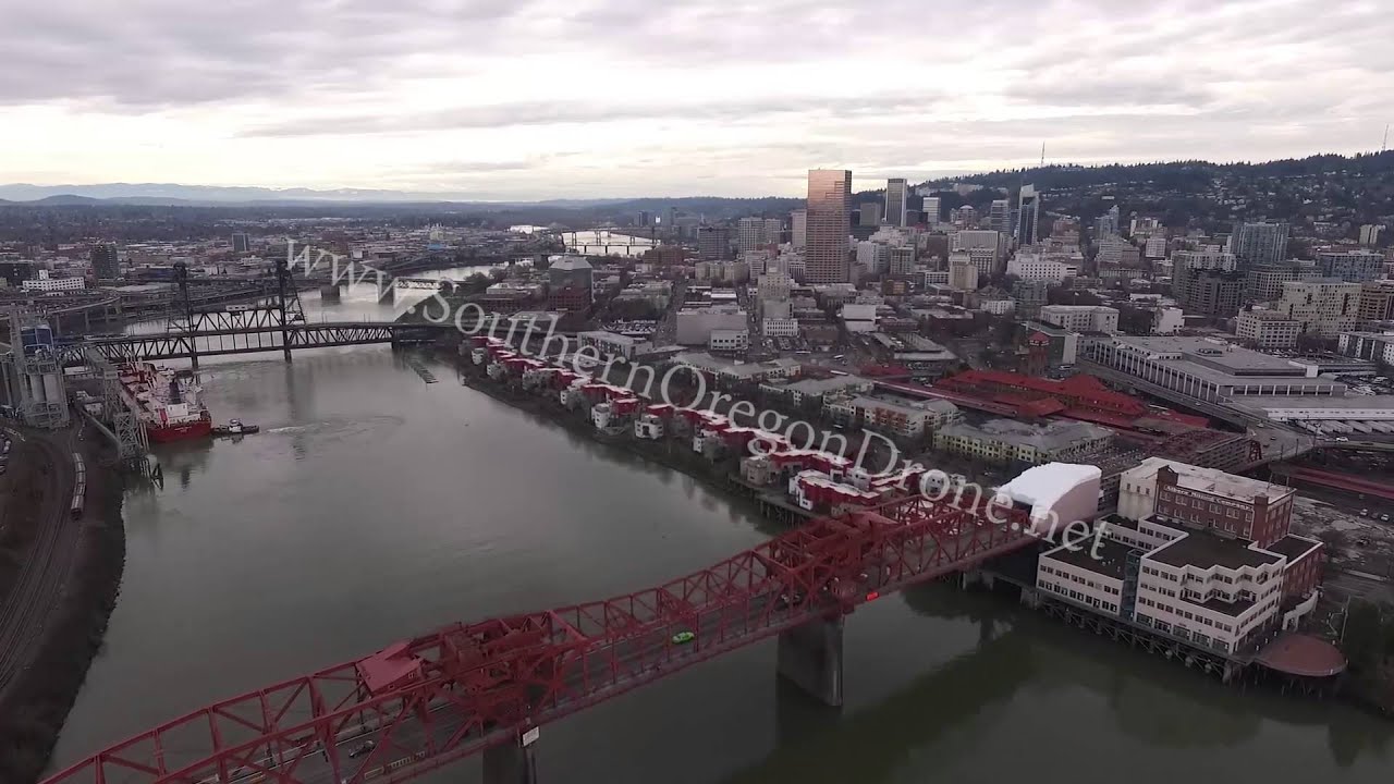 Portland Drone - Aerial Stock Footage #4 | Drone Stock Video